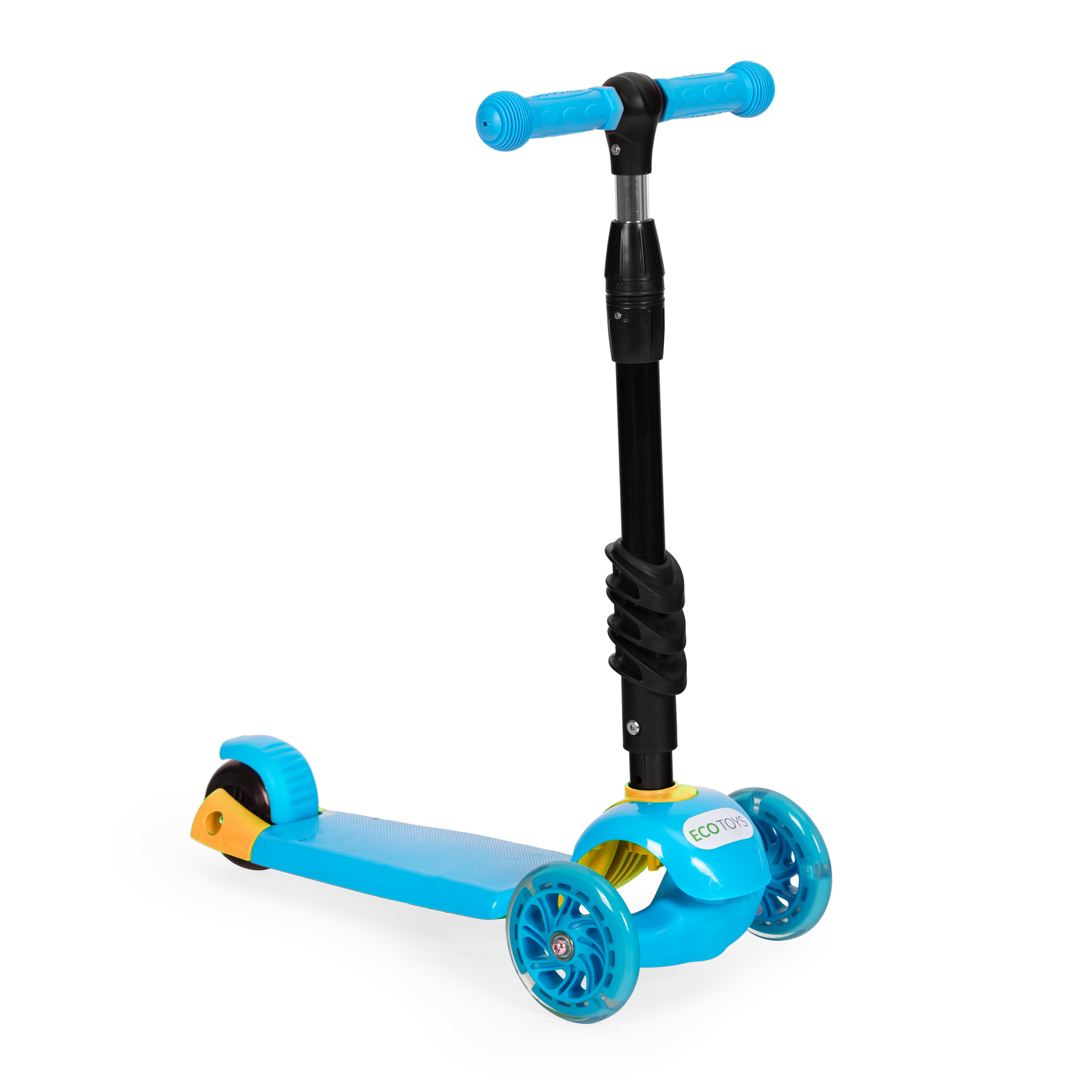 Triratis paspirtukas ecotoys 5in1, mėlynas