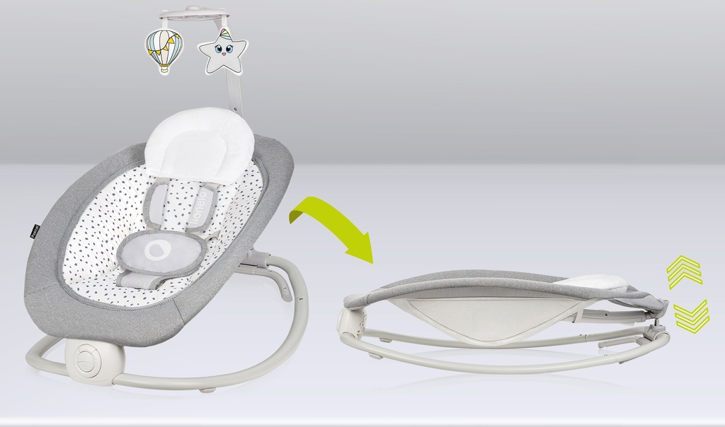 2-in-1 elektrinis gultukas su vibracijomis ir melodijomis