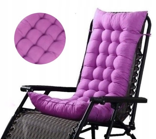 Sodo pagalvėlė kėdėi / foteliui / supynėms 110x60 violetinė spalva