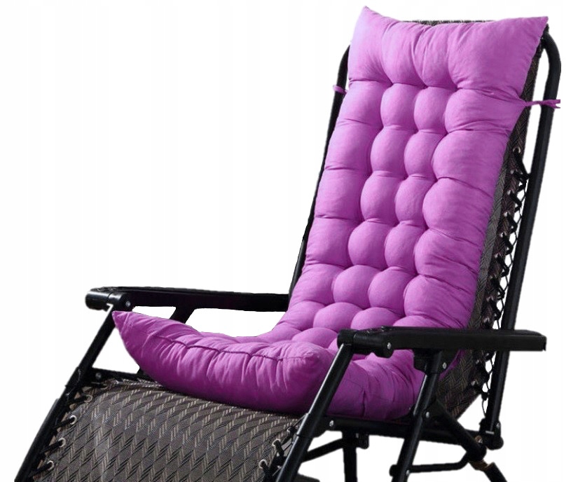 Sodo pagalvėlė kėdėi / foteliui / supynėms 110x60 violetinė spalva