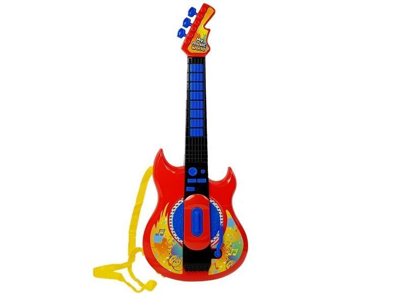 Muzikos rinkinys 3 in 1: gitara, klaviatūra, mikrofonas 3