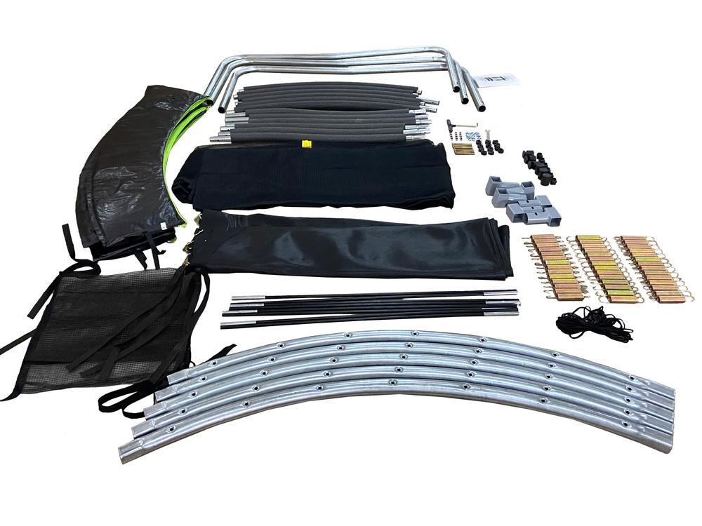 Batutas Lean Sport Max 244 cm, juodas/žalias