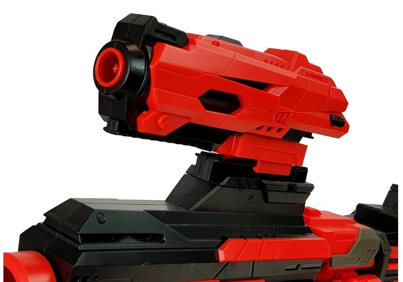 Pistoletas lean toys soft bullet gun 40 putplasčio šovinių