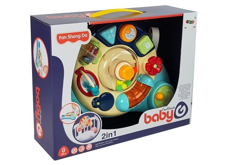 Lean toys interaktyvus žaislas kūdikiams muzikos gyvūnų garsai