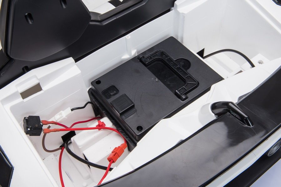 Dvivietis vaikiškas elektromobilis lean cars lamborghini aventador sx2028, baltas