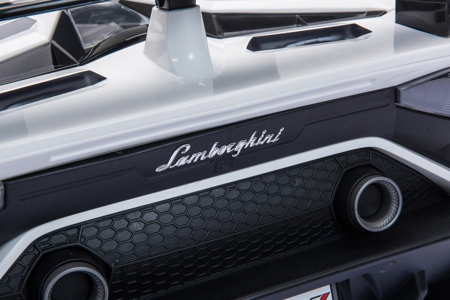 Dvivietis vaikiškas elektromobilis lean cars lamborghini aventador sx2028, baltas