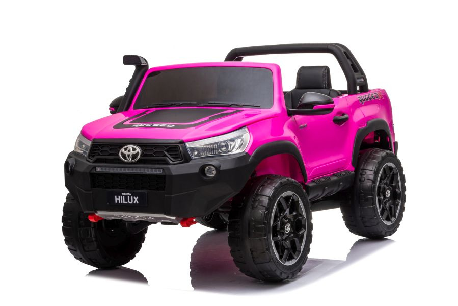 Dvivietis elektromobilis vaikams toyota hilux dk-hl850, rožinis