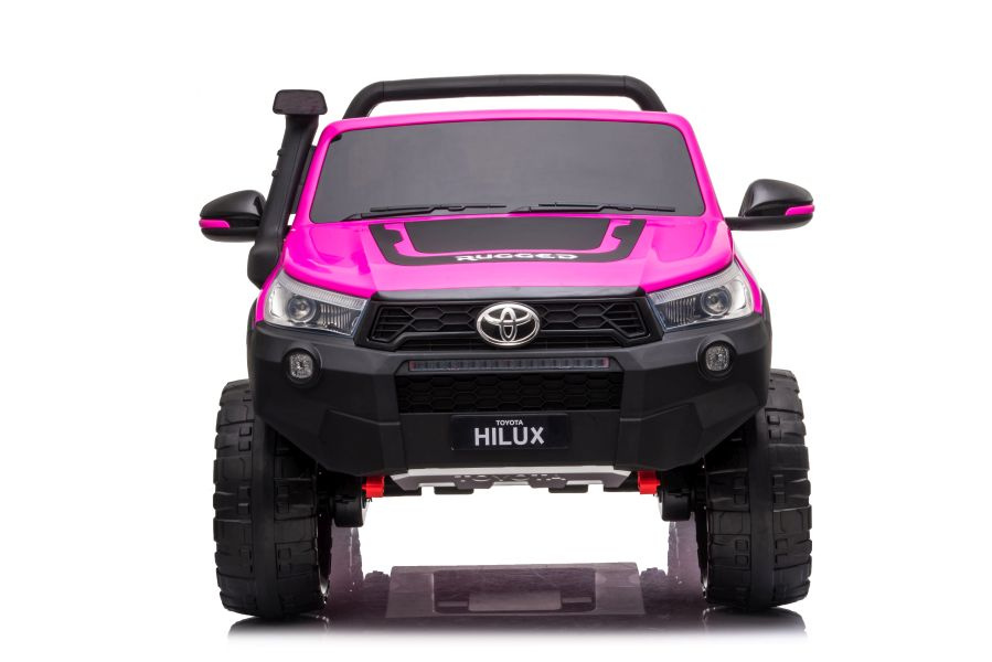 Dvivietis elektromobilis vaikams toyota hilux dk-hl850, rožinis