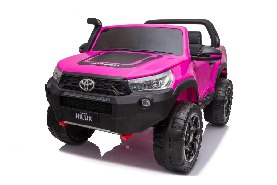 Dvivietis elektromobilis vaikams toyota hilux dk-hl850, rožinis