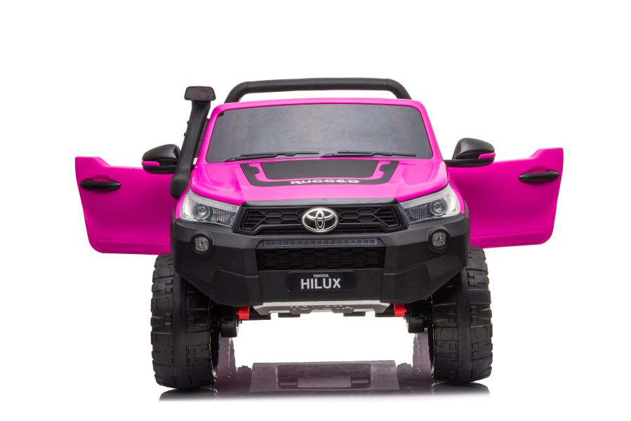 Dvivietis elektromobilis vaikams toyota hilux dk-hl850, rožinis