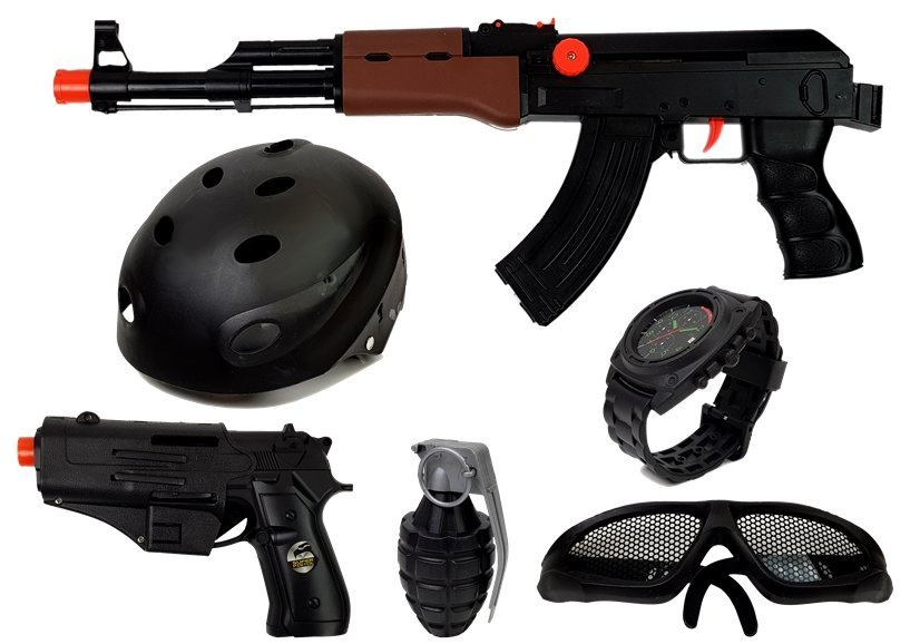 Policijos s.w.a.t. žaidimų rinkinys vaikams