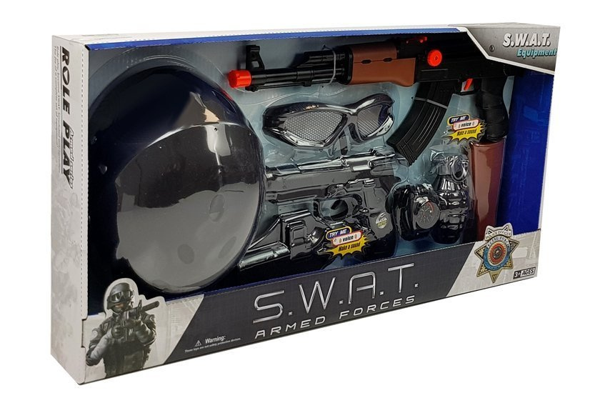 Policijos s.w.a.t. žaidimų rinkinys vaikams