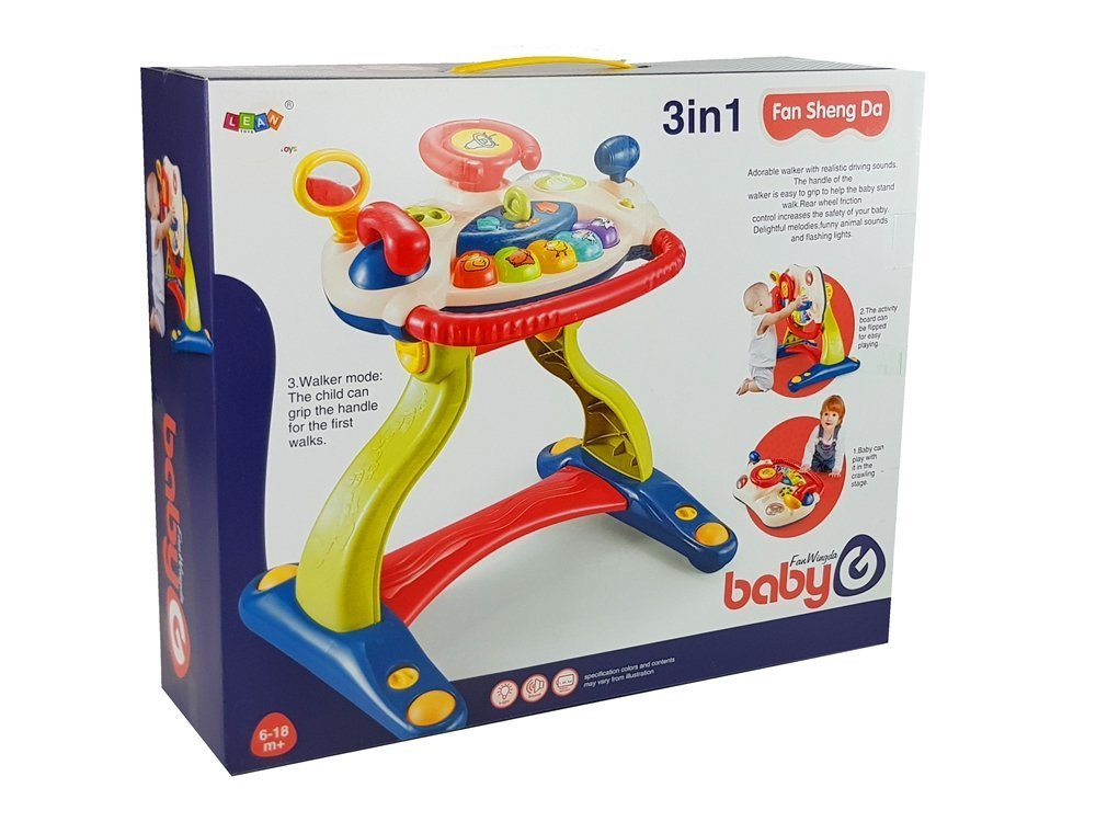 Interaktyvi vaikštynė 3in1, lean toys