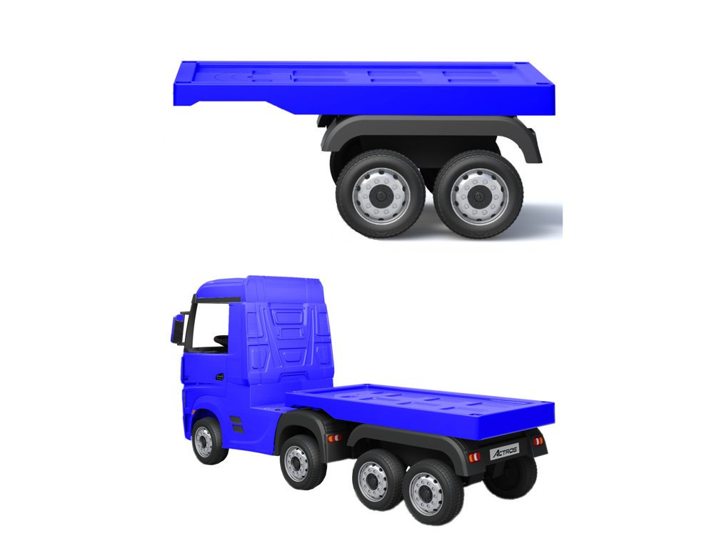 Automobilis su priekaba mercedes actros