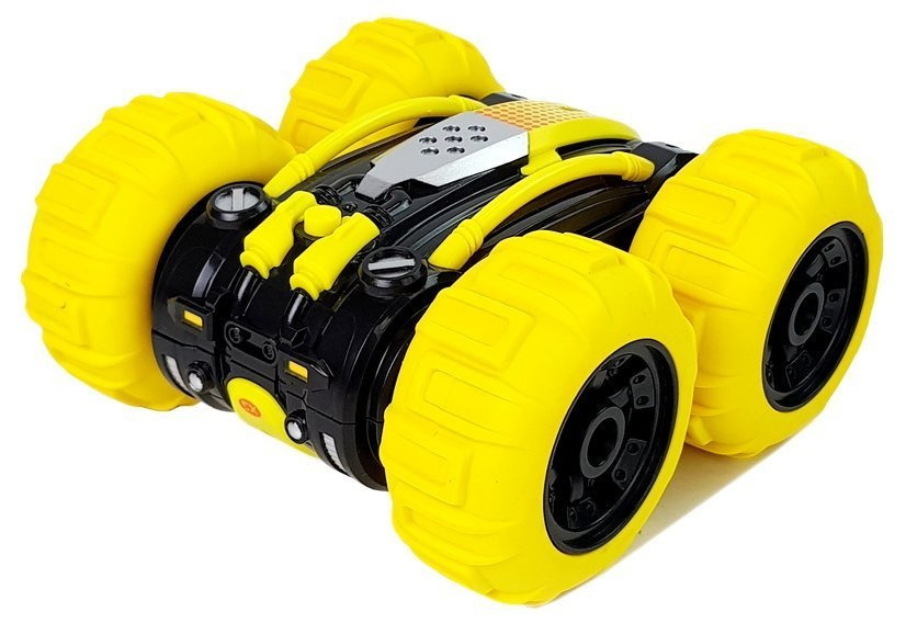 Automobilis-amfibija su nuotolinio valdymo pultu 1:24, geltonas