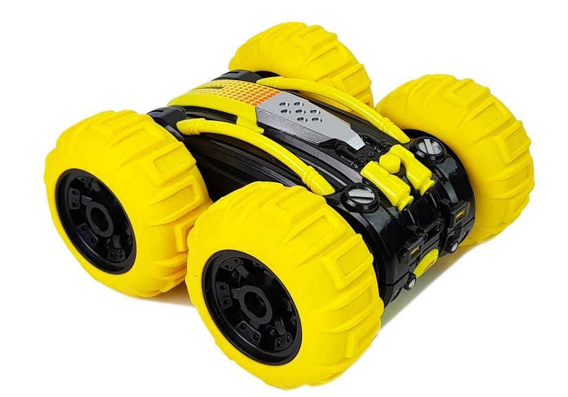 Automobilis-amfibija su nuotolinio valdymo pultu 1:24, geltonas