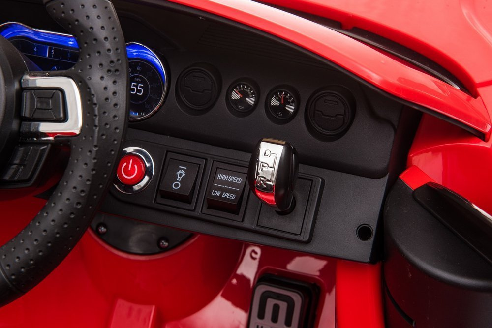 Akumuliatorinis automobilis ford mustang gt vaikams