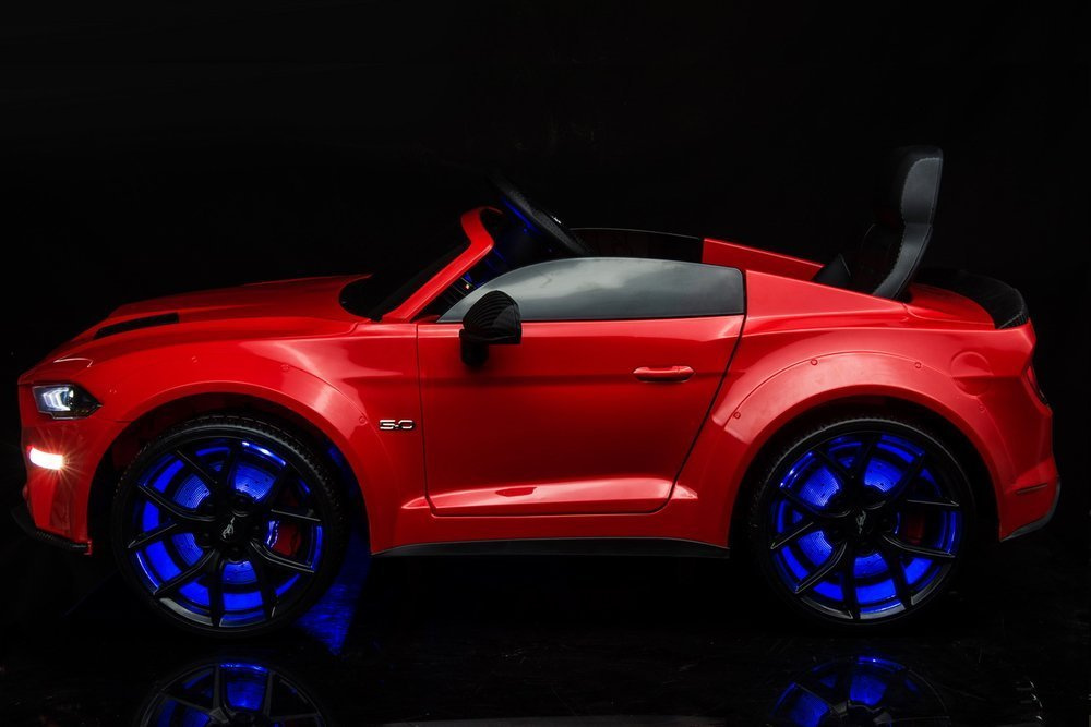 Akumuliatorinis automobilis ford mustang gt vaikams