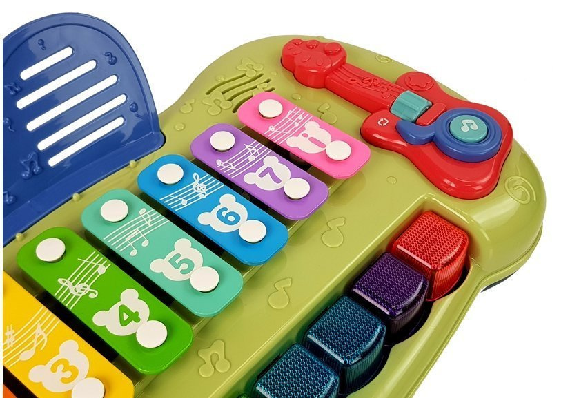 Ksilofonas-pianinas vaikams lean toys baby piano