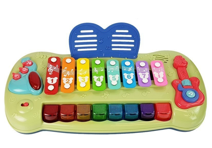 Ksilofonas-pianinas vaikams lean toys baby piano