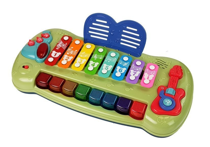 Ksilofonas-pianinas vaikams lean toys baby piano