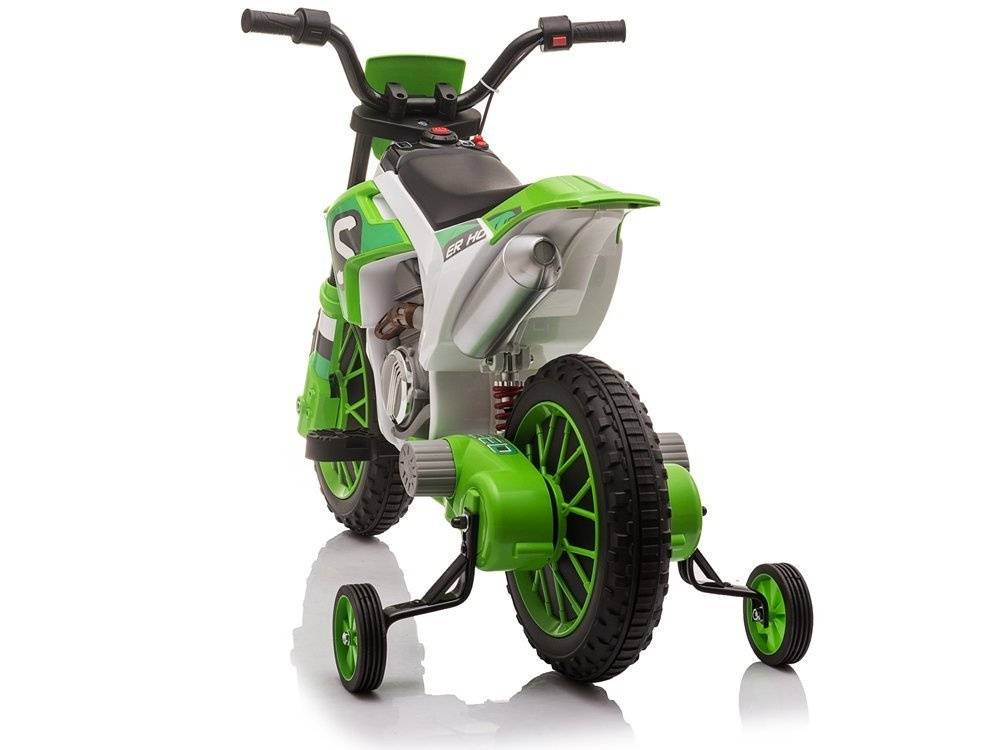 Elektrinis motociklas vaikams xmx616, žalias