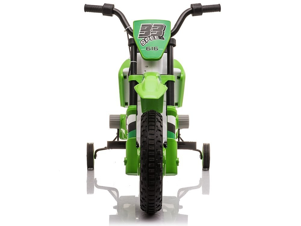Elektrinis motociklas vaikams xmx616, žalias