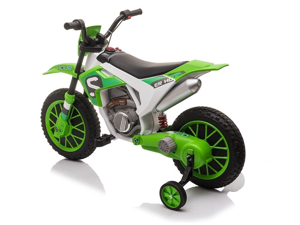 Elektrinis motociklas vaikams xmx616, žalias