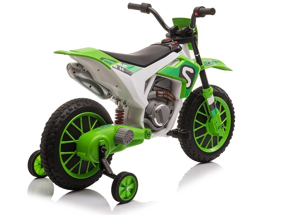 Elektrinis motociklas vaikams xmx616, žalias