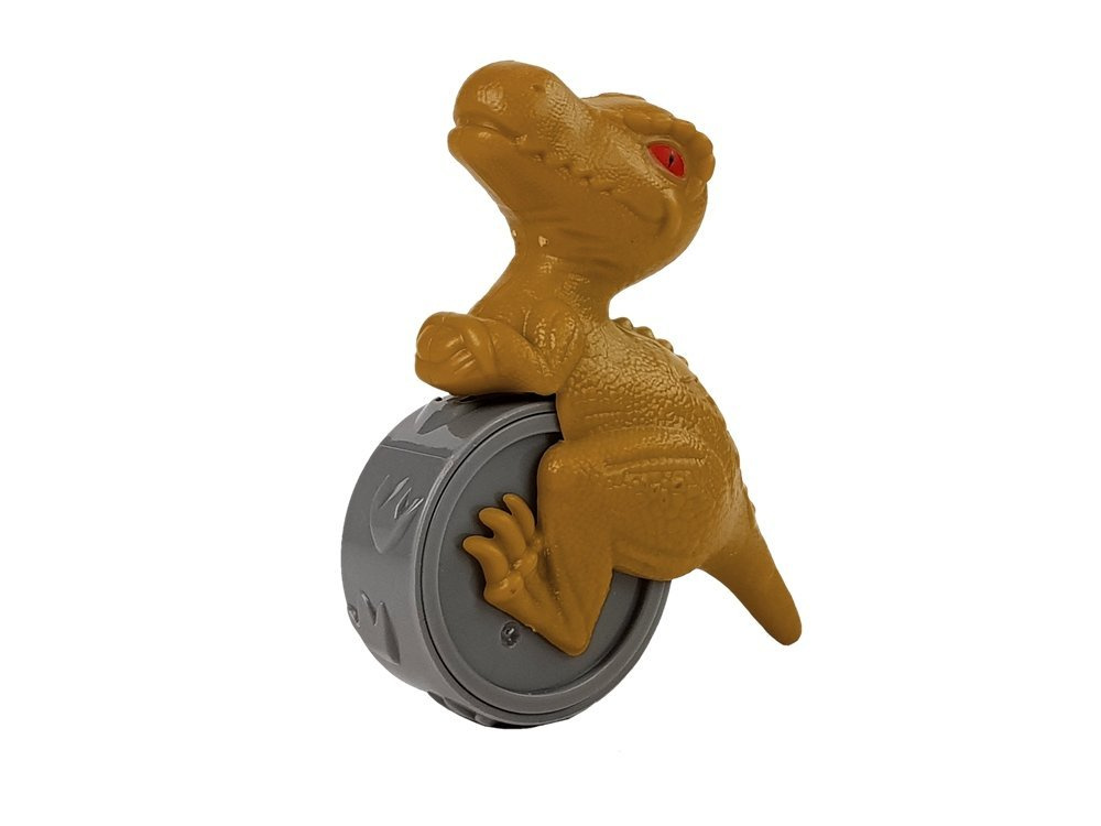 Daisy žaidimų stalas su modelinu – dinozaurų kiaušiniai, vulkanas su šviečiančia lava, 4 spalvos