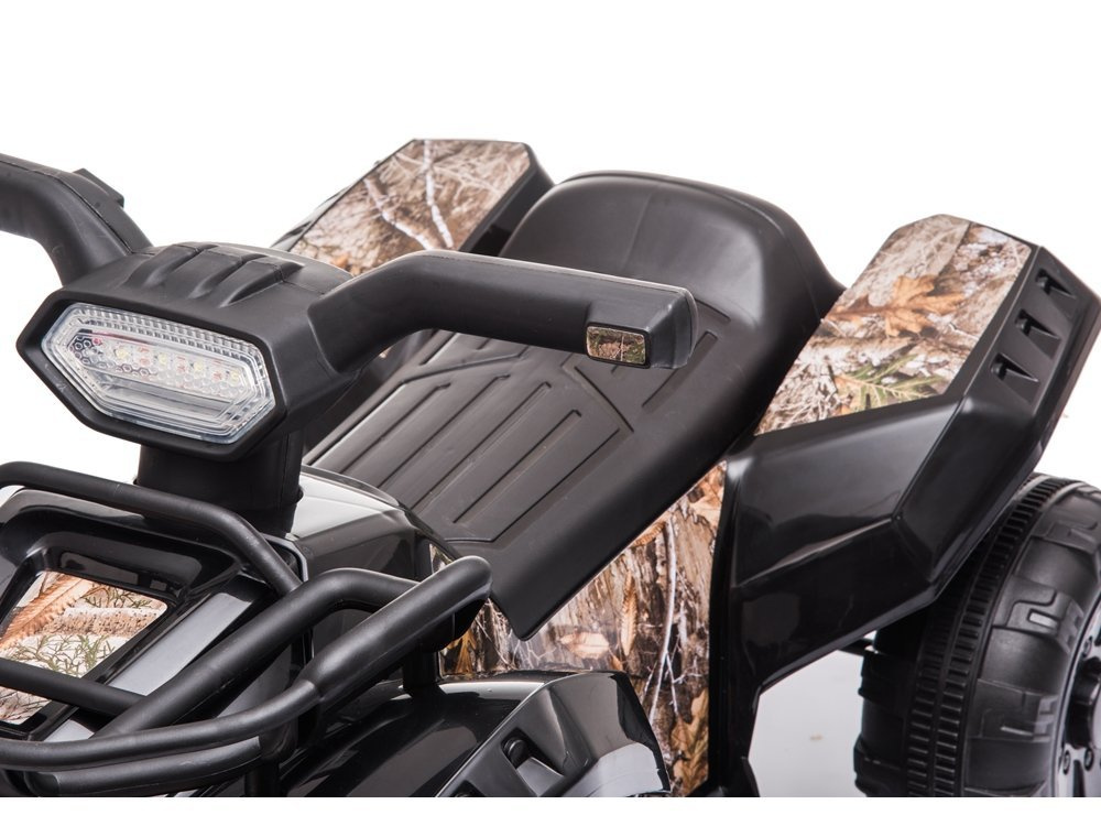Akumuliatorinis keturratis l-toys juodos spalvos js320