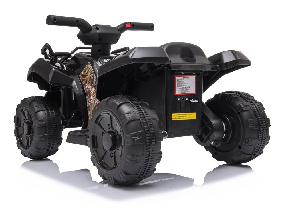 Akumuliatorinis keturratis l-toys juodos spalvos js320