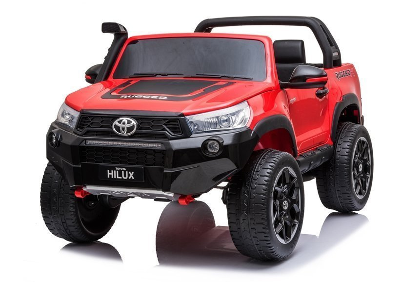 Elektromobilis vaikams toyota hilux, raudonas lakuotas