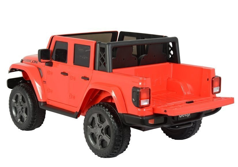Akumuliatorinis automobilis vaikams – Jeep Rubicon 6768R, raudonas