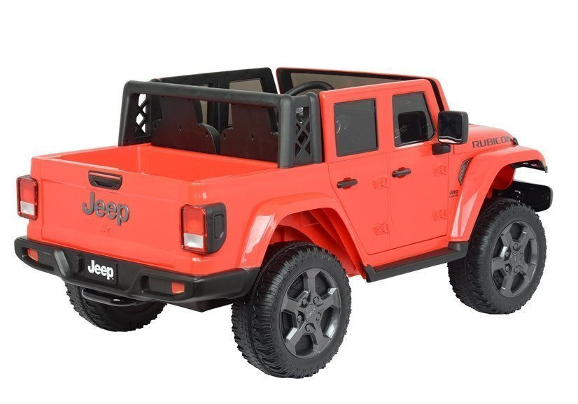 Akumuliatorinis automobilis vaikams – Jeep Rubicon 6768R, raudonas