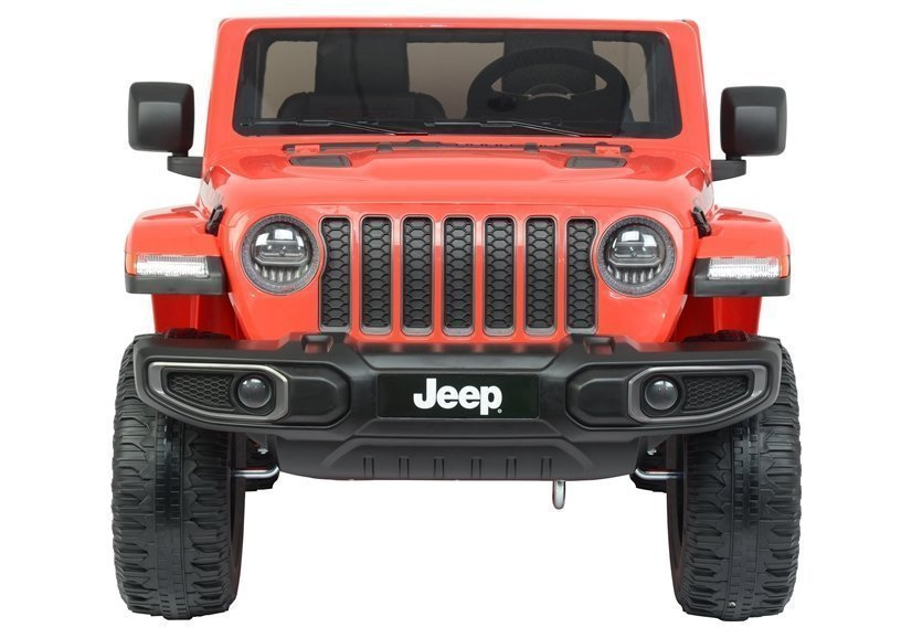 Akumuliatorinis automobilis vaikams – Jeep Rubicon 6768R, raudonas