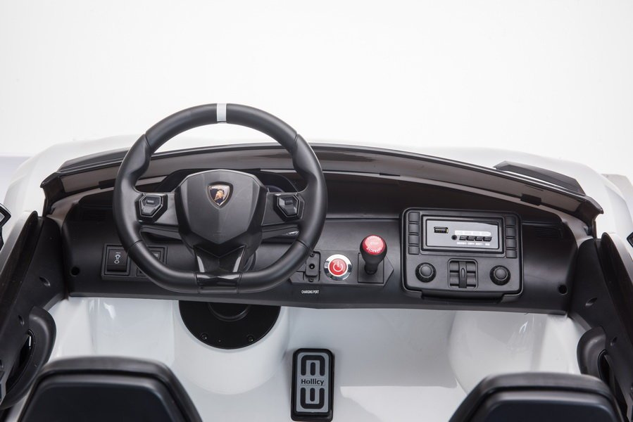 Dvivietis vaikiškas elektromobilis lean cars lamborghini aventador sx2028, geltonas