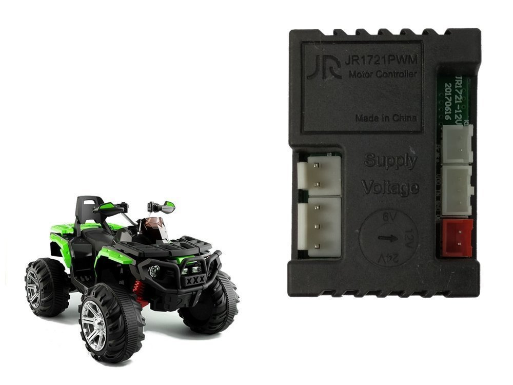 Valdymo blokas elektromobiliui, skirtas bbh 3588 atv