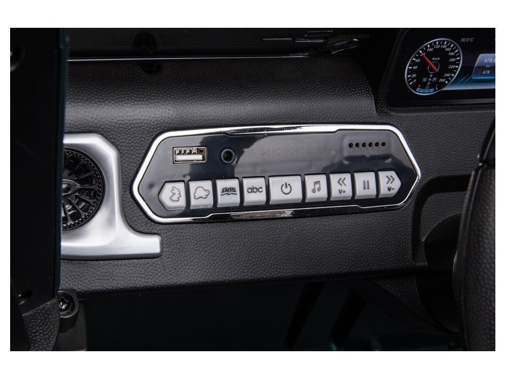 Elektromobilis vaikams mercedes g500 žalias