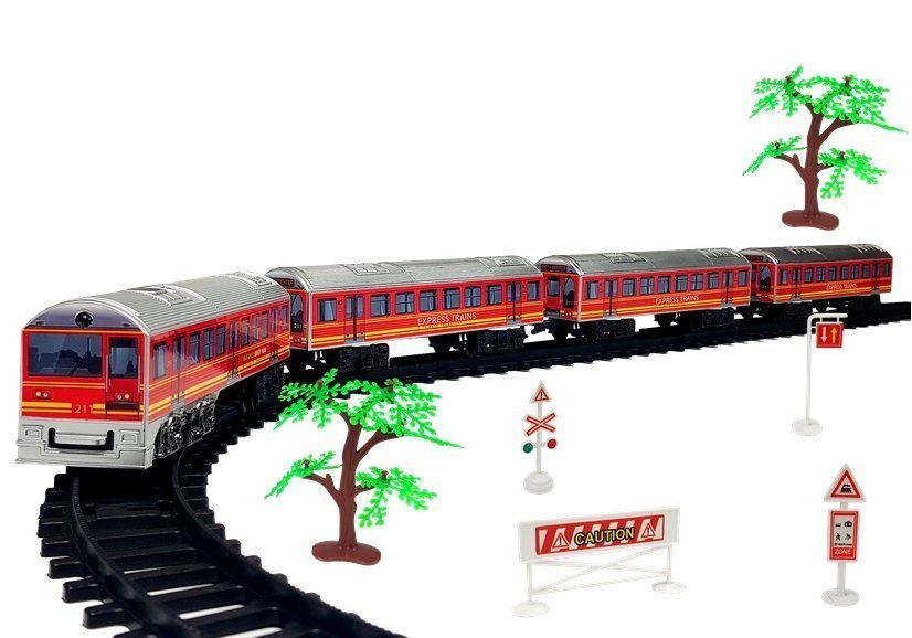 Elektrinis traukinys su bėgiais "city train", 33 d.
