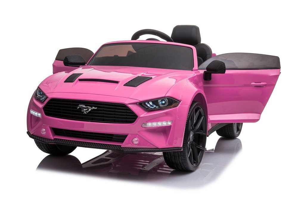 Elektromobilis vaikams ford mustang gt sx2038, rožinis