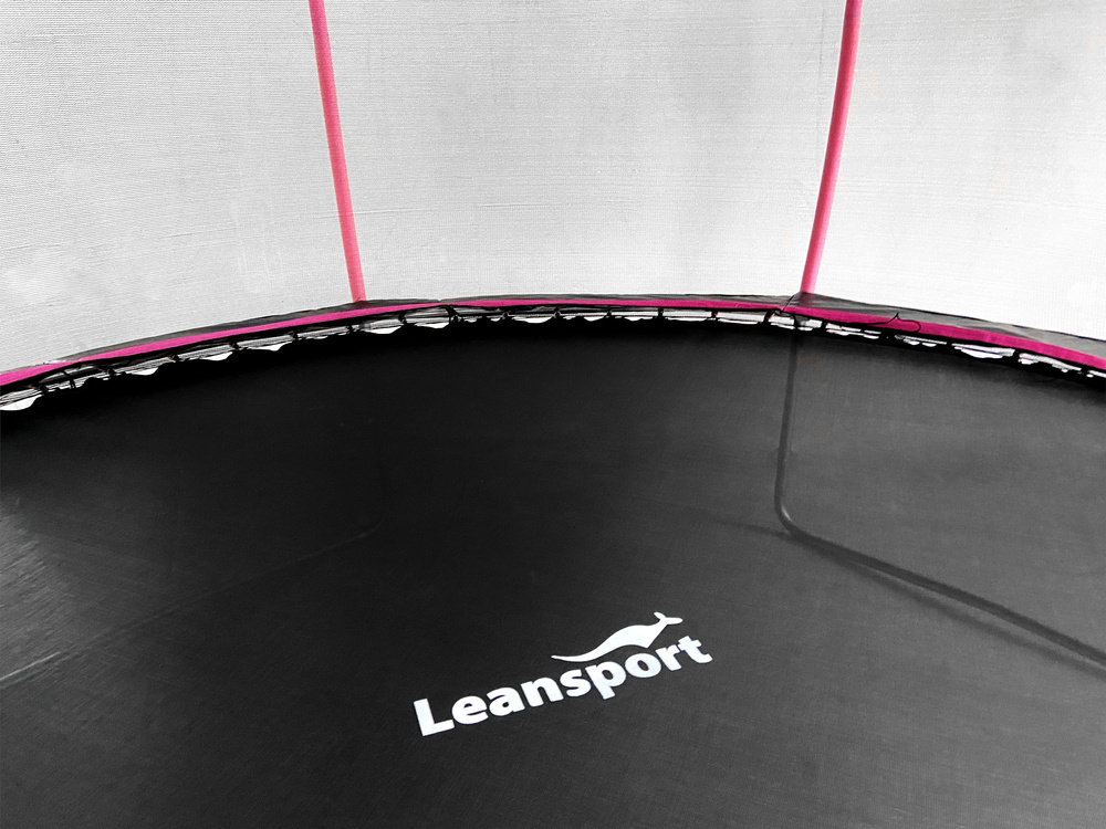 Batutas Lean Sport MAX 366 cm, juoda rožinė