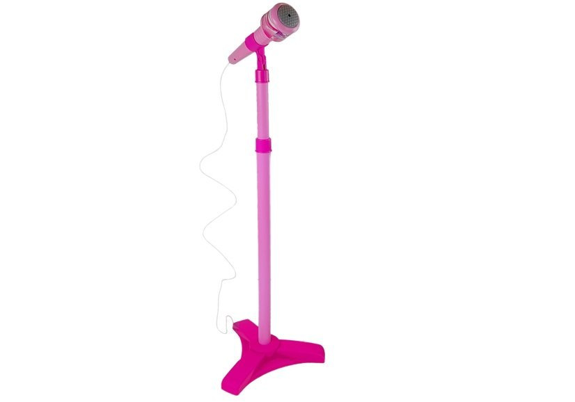 Gitara su mikrofonu ir stovu vaikams