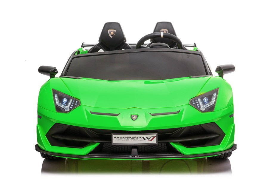 Dvivietis vaikiškas elektromobilis lamborghini aventador sx2028, žalias