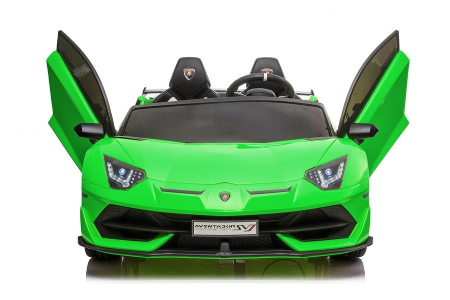 Dvivietis vaikiškas elektromobilis lamborghini aventador sx2028, žalias