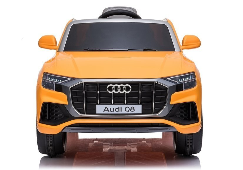 Elektromobilis vaikams audi q8 jj2066, geltonas lakuotas