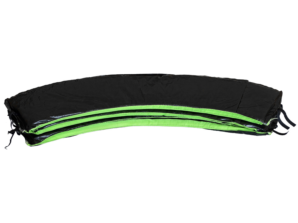 Batuto spyruoklių apsauga lean sport max 487 cm, juoda/žalia