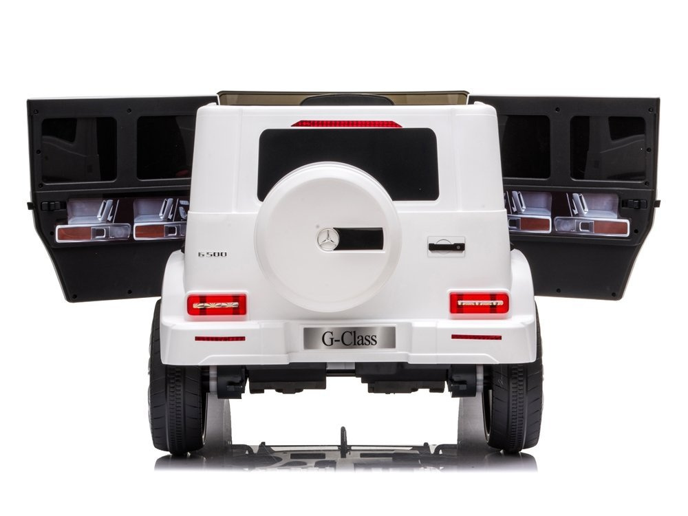 Elektromobilis vaikams mercedes g500 baltas