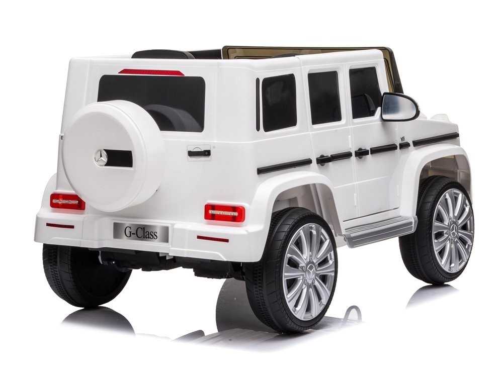 Elektromobilis vaikams mercedes g500 baltas