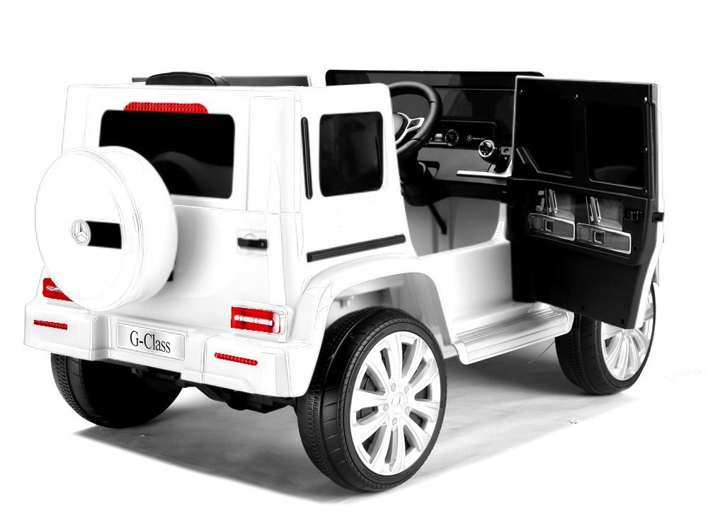 Elektromobilis vaikams mercedes g500 baltas